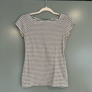 White House Black Market Striped Tee